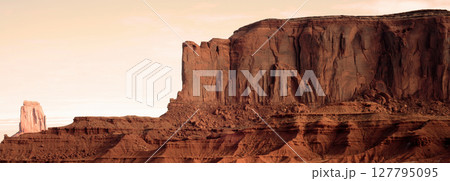 Panorama Winter Monument Valley Arizona USA Navajo Nation Panorama Winter Monument Valley Arizona USA Navajo Nation 127795095