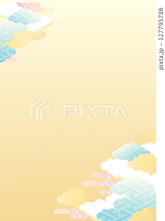 背景2025-雲柄3-2ベク 127795786