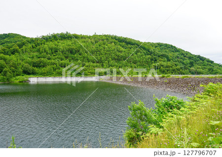 落合ダム・ロックフィルダム 127796707