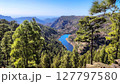 Scenic Mountain Reservoir in Gran Canaria 127797580