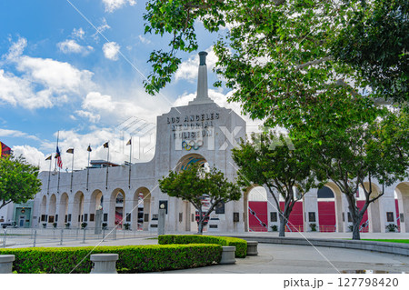 ロサンゼルスオリンピック　メモリアルコロシアム　エキスポパークロサンゼルスオリンピック　メモリアルコ 127798420