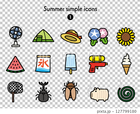 Icon Collection Summer 1 127799180