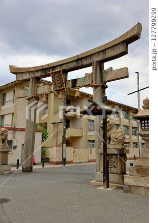 杭全神社 鳥居 大阪府平野区 杭全神社 鳥居 大阪府平野区 127799299