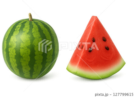 スイカのイラスト スイカのイラスト 127799615