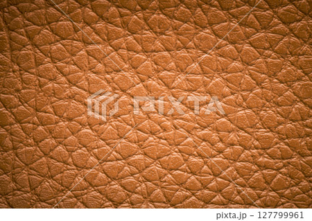 Brown imitation Artificial leather texture background. Abstract 127799961