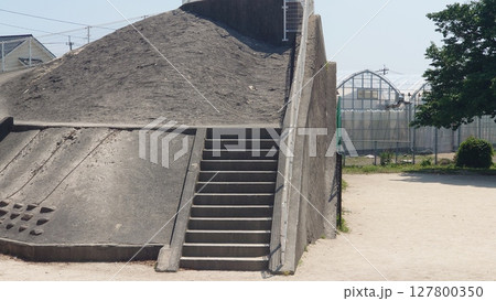 掩体壕 掩体壕跡 (長崎県大村市/下原口公園) 掩体壕 掩体壕跡 (長崎県大村市/下原口公園) 127800350