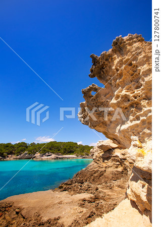 Menorca Cala en Turqueta Ciutadella Balearic Mediterranean 127800741