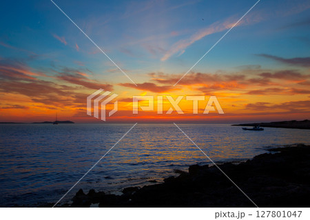 Ibiza san Antonio Abad de Portmany sunset Ibiza san Antonio Abad de Portmany sunset 127801047