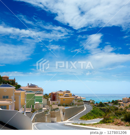 Calpe in Alicante Spain at Valencian Community 127801206