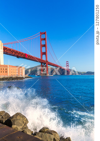 Golden Gate Bridge San Francisco from Presidio California 127801250