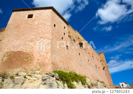 Mora de Rubielos Teruel Muslim Castle in Aragon Spain 127801283