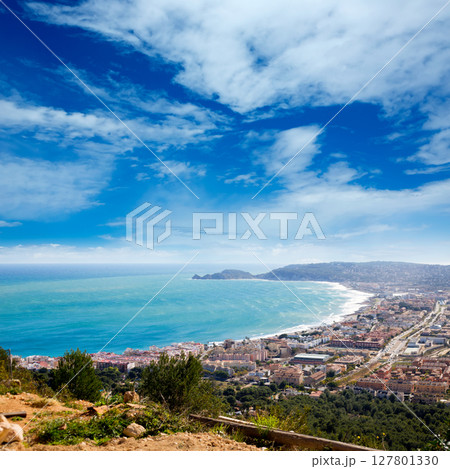 Javea in Alicante aerial view Valencian Community spain 127801330