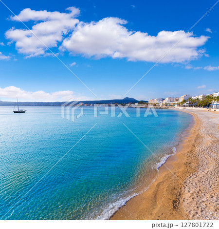 Javea Xabia Playa La Grava beach in Alicante Spain 127801722