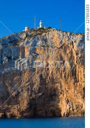 Cabo de San Antonio cape in Javea Denia at Spain Cabo de San Antonio cape in Javea Denia at Spain 127801833