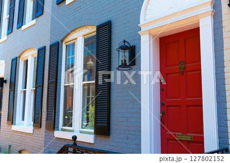 Georgetown historical district facades Washington Georgetown historical district facades Washington 127802152