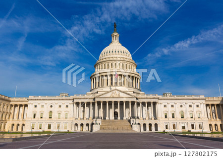 Capitol building Washington DC east facade US Capitol building Washington DC east facade US 127802175