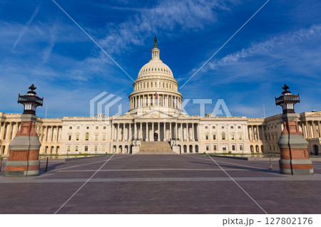 Capitol building Washington DC east facade US 127802176