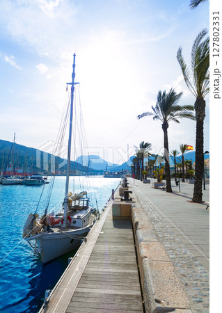 Cartagena Murcia port marina in Spain 127802331