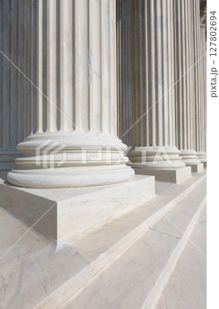 Supreme Court of United states columns row Supreme Court of United states columns row 127802694