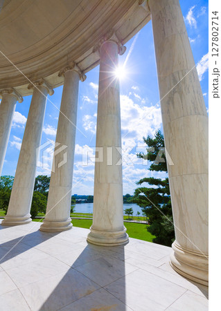 Thomas Jefferson memorial in Washington DC Thomas Jefferson memorial in Washington DC 127802714