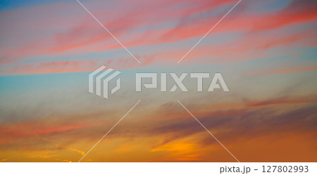 sunset sky clouds in red orange sunset sky clouds in red orange 127802993