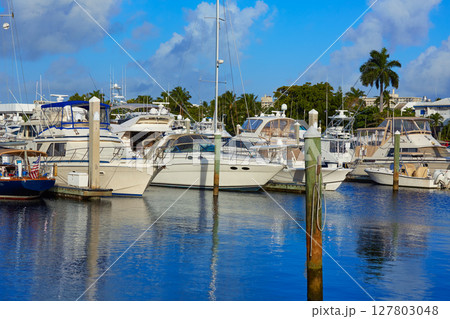 Fort Lauderdale marina boats Florida US Fort Lauderdale marina boats Florida US 127803048