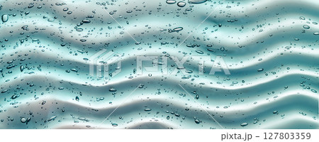 Blue transparent gel with bubbles cosmetic texture background Blue transparent gel with bubbles cosmetic texture background 127803359