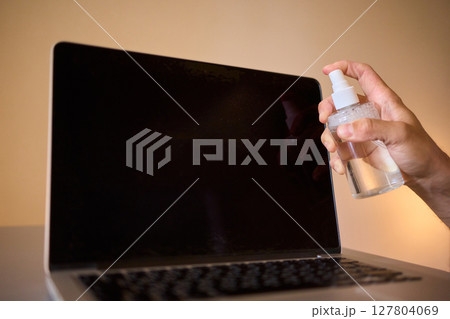 Properly cleaning your laptop screen is essential for optimal performance and clarity during use Properly cleaning your laptop screen is essential for optimal performance and clarity during use 127804069