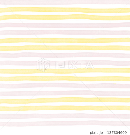 Pink Yellow Hand Drawn Stripe Line Background Pattern Overlay 127804609