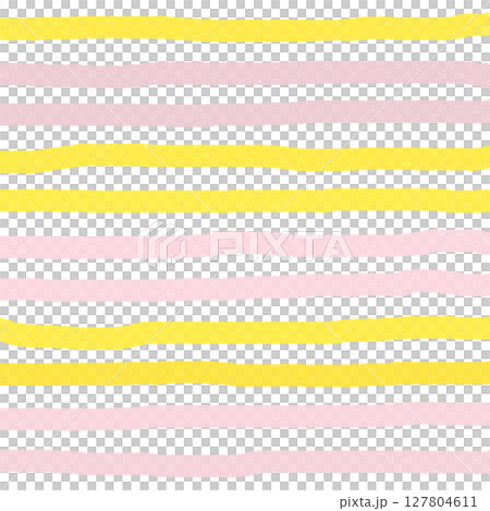 Pink Yellow Hand Drawn Stripe Line Background Pattern Overlay 127804611