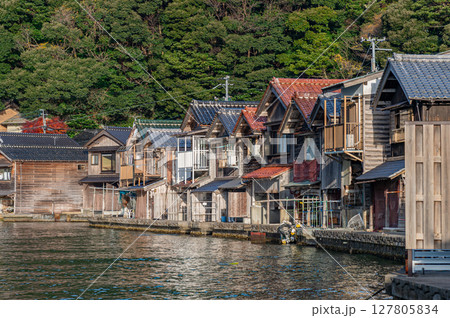 伊根の舟屋 秋 伊根の舟屋 秋 127805834