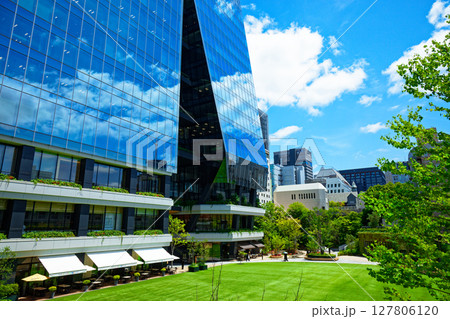 若葉と新緑の大名ガーデンシティ 若葉と新緑の大名ガーデンシティ 127806120