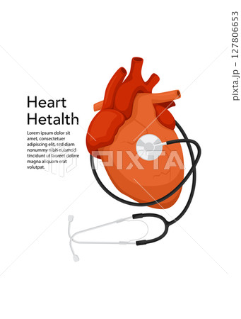 Heart  Hetalth concept vector illustration 127806653