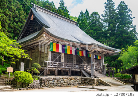 山形 立石寺　根本中堂 127807198