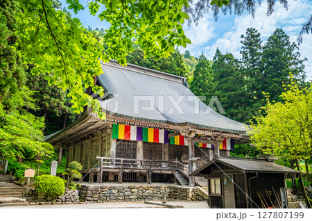 山形 立石寺　根本中堂 127807199