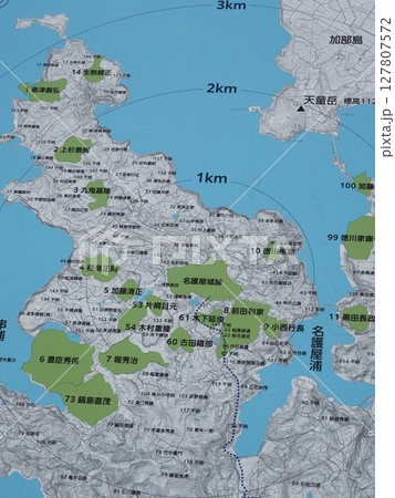 名護屋城跡の風景 127807572