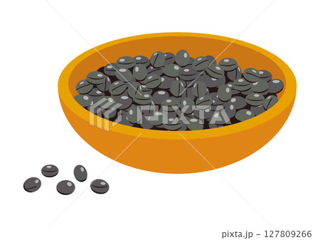 黒豆（黒大豆） 127809266