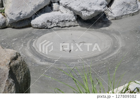 大分県別府市の鬼石坊主地獄 127809382