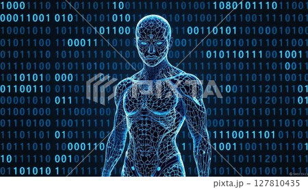 アンドロイドとデジタルイメージ アンドロイドとデジタルイメージ 127810435