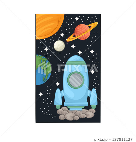 Illustration of Rocket 127811127