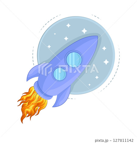 Illustration of Rocket 127811142