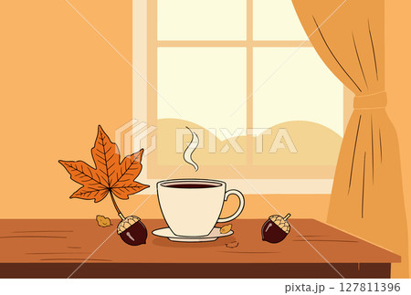 Autumn Coffee Break Autumn Coffee Break 127811396