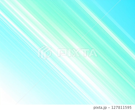 シンプルな水色の斜めストライプの背景 127811595
