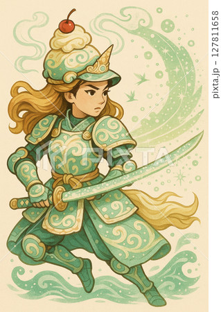 Mint Knight of the Cherry Crest 127811658