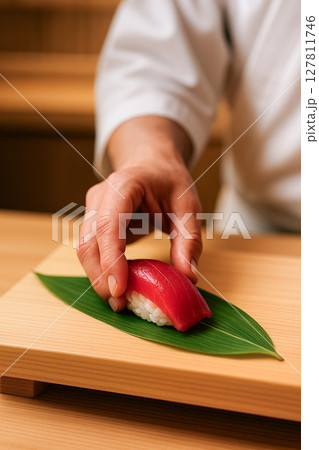 寿司職人 127811746