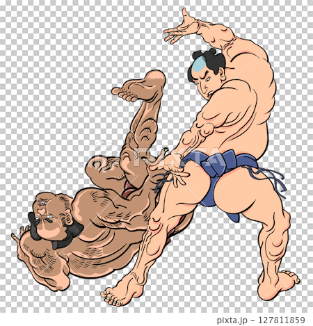 摔角手的致勝招式 127811859