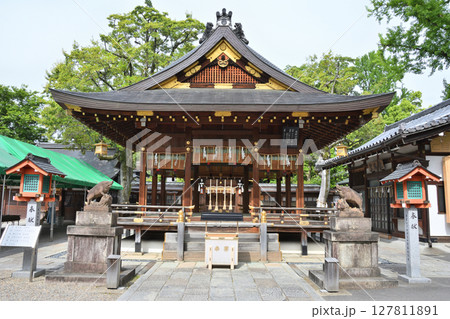 護王神社の拝殿 127811891