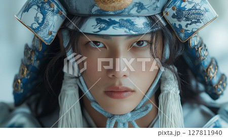 美しい龍の甲冑 127811940
