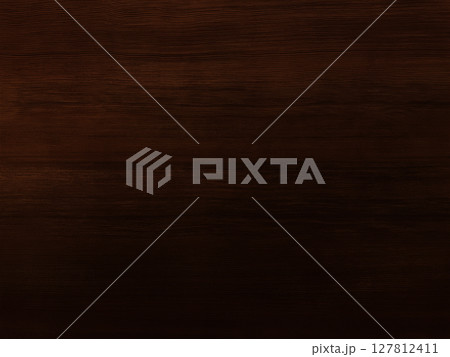 繊細な暗い黒茶色の横木目の背景画像 127812411