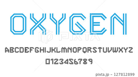 Set of alphabets font letters and numbers Set of alphabets font letters and numbers 127812899